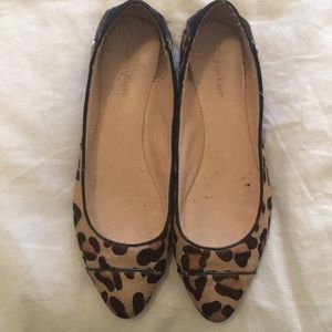 Cheetah Print Flats from Calvin Klein